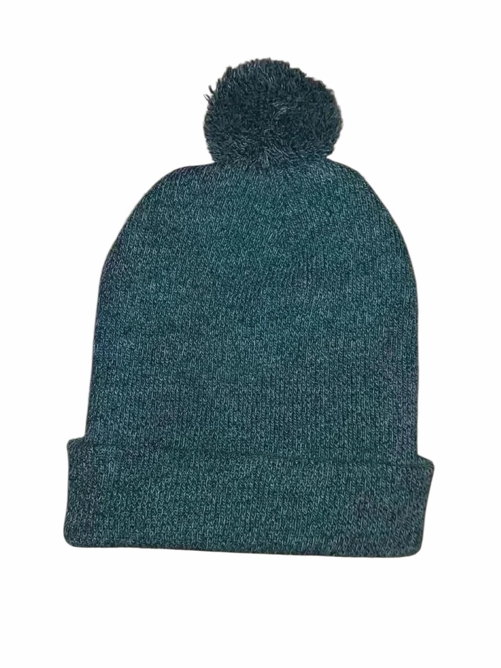 Carhartt Gray Knit Pom-Pom Cuffed Beanie Gorpcore Unisex - Picture 4 of 4
